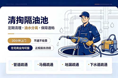 巴南清掏隔油池